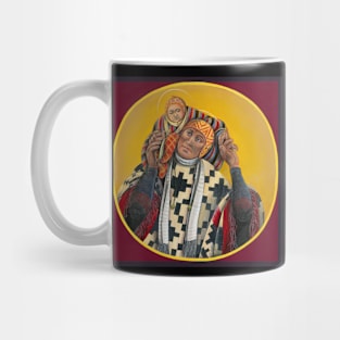 Andean St. Christopher & Child Mug